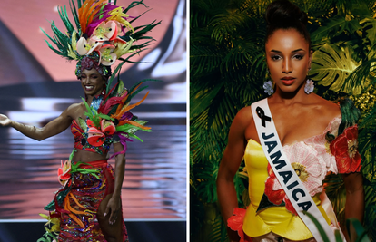 Miss Jamajke pala s pozornice dok je šetala u večernjoj haljini