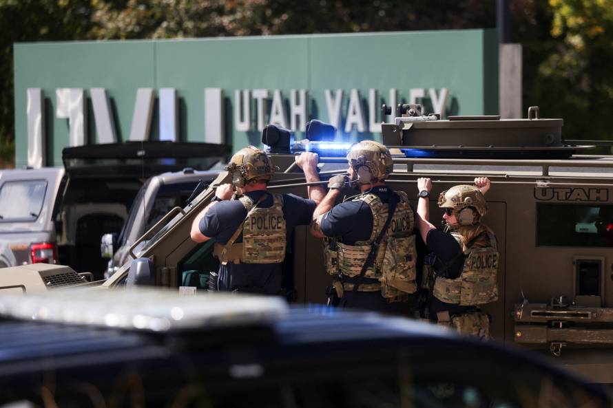 Charlie Kirk shot at Utah university event