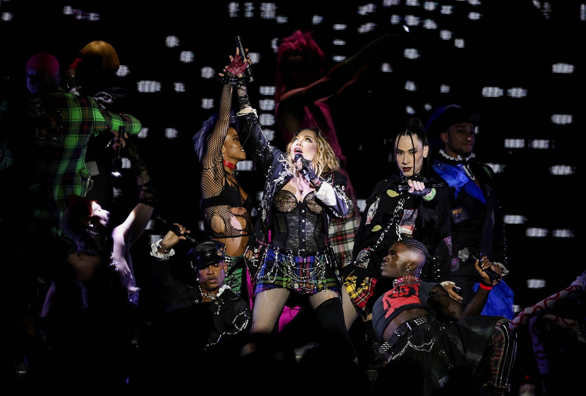 Madonna's concert at Copacabana beach, in Rio de Janeiro