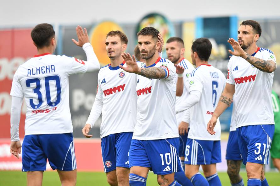 Koprivnica: Koprivnica i Hajduk sastali se u šesnaestini finala Hrvatskog nogometnog kupa