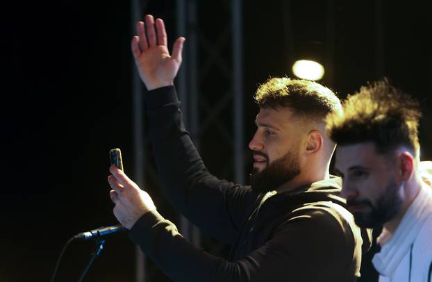 Split: Doček Nove godine na Rivi