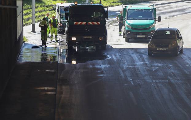 Zagreb: Sanacija podvožnjaka nakon obilnih kiša