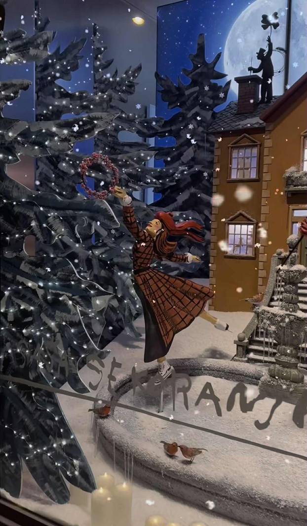 FOTO Šekoranjina blagdanska čarolija: Tihi dekor u izlozima i hotelima je pravi spektakl