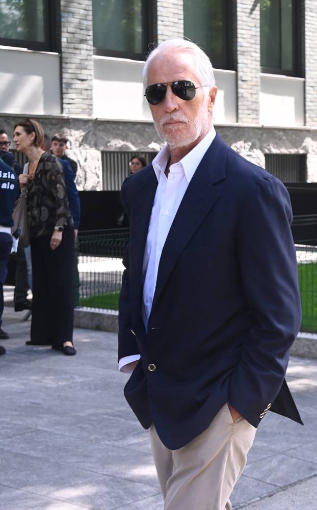 Milan, Giorgio Armani's death, funeral chapel set up at the Armani/Teatro on Via Bergognone - Part 2