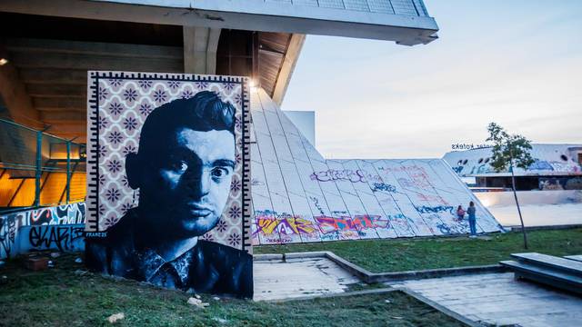 Split: Na Koteksu osvanuo mural posvećen Dinu Dvorniku
