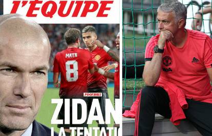 L'Equipe: Zidane mijenja Josea Mourinha na klupi Manchestera