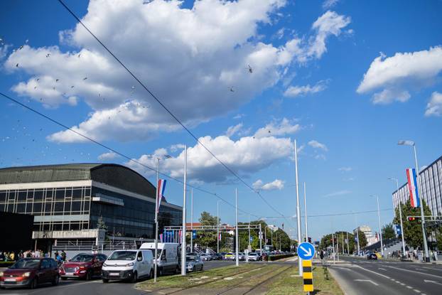 Zagreb: Generalna proba svečanog vojnog mimohoda - zračne snage 