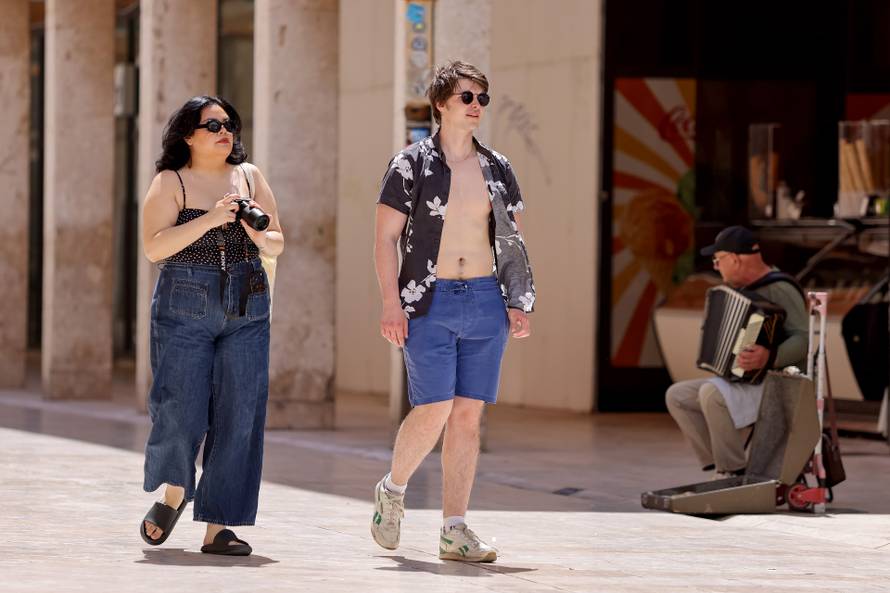 Zadar: Subotnje prijepodne u centru grada
