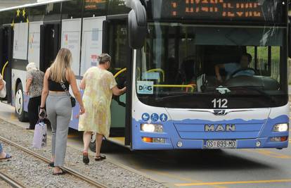 U Osijeku obustavili tramvajski promet. Putnike voze autobusi