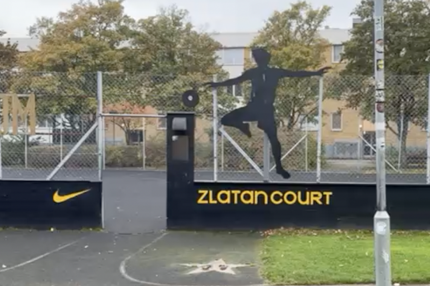 Teren posve&cacute;en Zlatanu Ibrahimovi&cacute;u