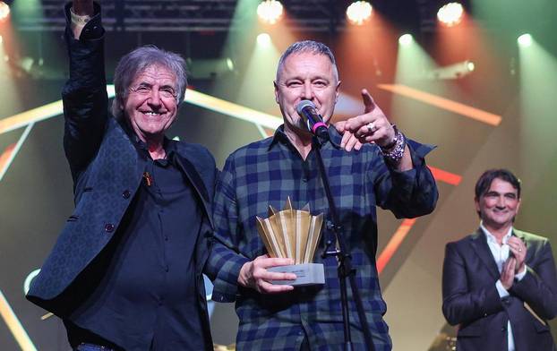 Zagreb: Cesarica gala party u Laubi na kojoj su dodijeljene glazbene nagrade Cesarica