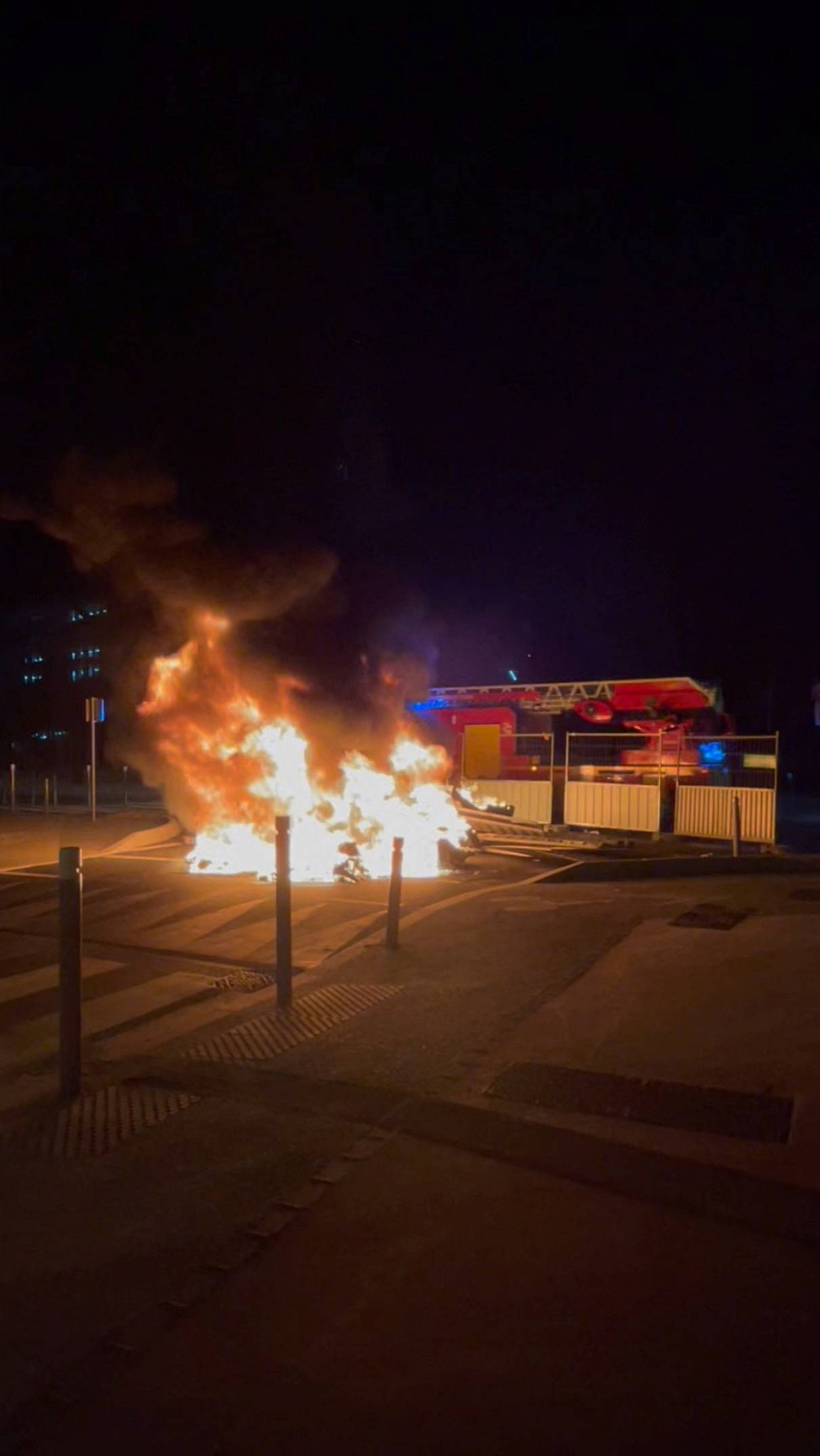 Clashes break out as a police officer is being investigated after a 17-year-old was shot dead, in Nanterre