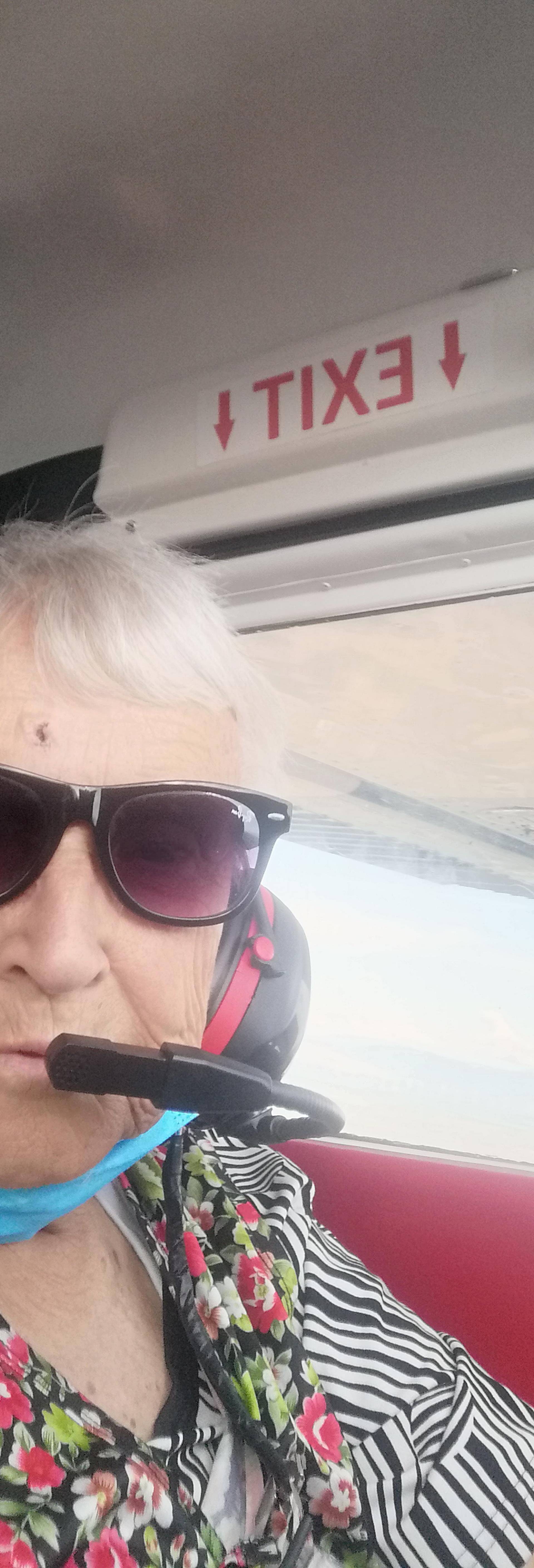 Leteća baka: 'Bilo mi je prvi put'