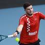 Osijek: Trening hrvatske Davis cup reprezentacije