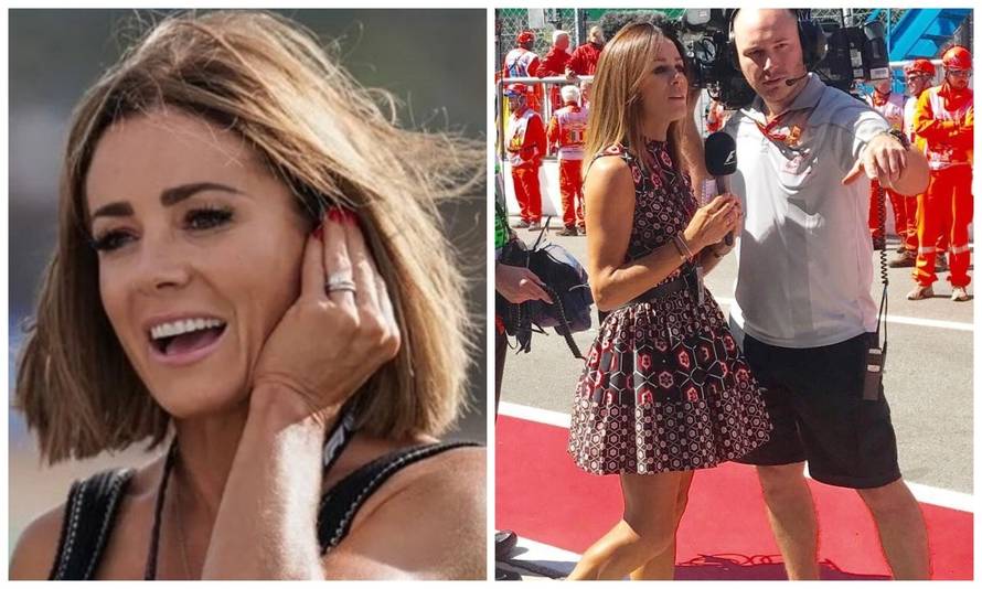 Voditeljici F1 vjetar podigao suknju: Snimili joj gaćice, a onda je uletio Bernie Ecclestone