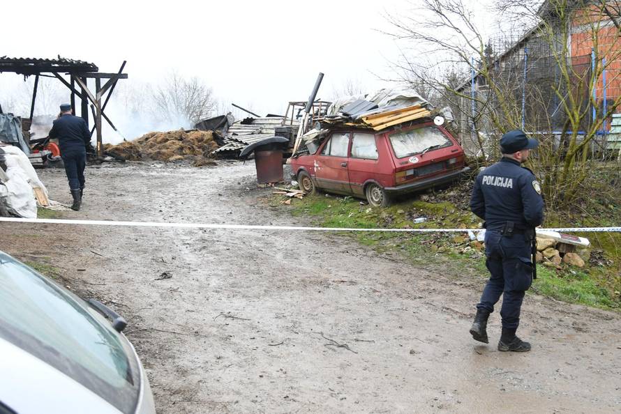 U požaru u Ivanovu Selu izgorio OPG
