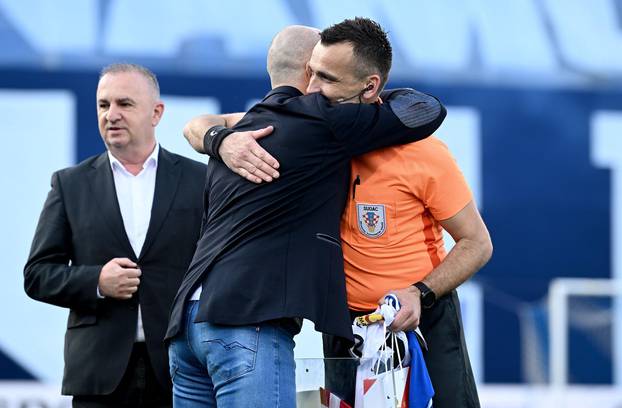 Zagreb: Atmosfera na stadionu prije početka utakmice Dinamo - Gorica