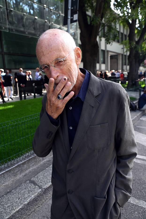 Milan, Giorgio Armani's death, funeral chapel set up at the Armani/Teatro on Via Bergognone - Part 2