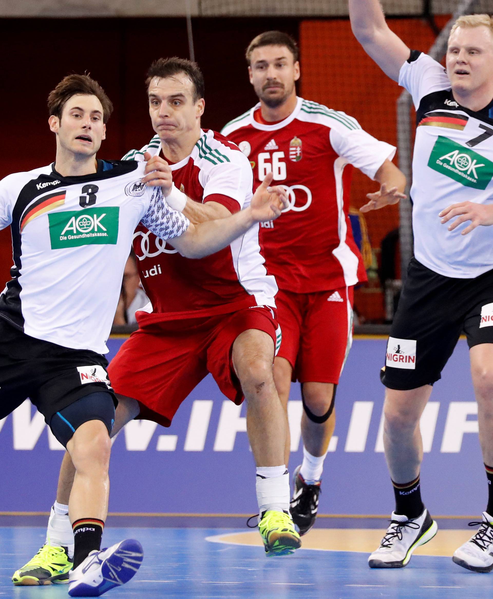 Men's Handball - Germany v Hungary - 2017 Men's World Championship Main Round - Group C