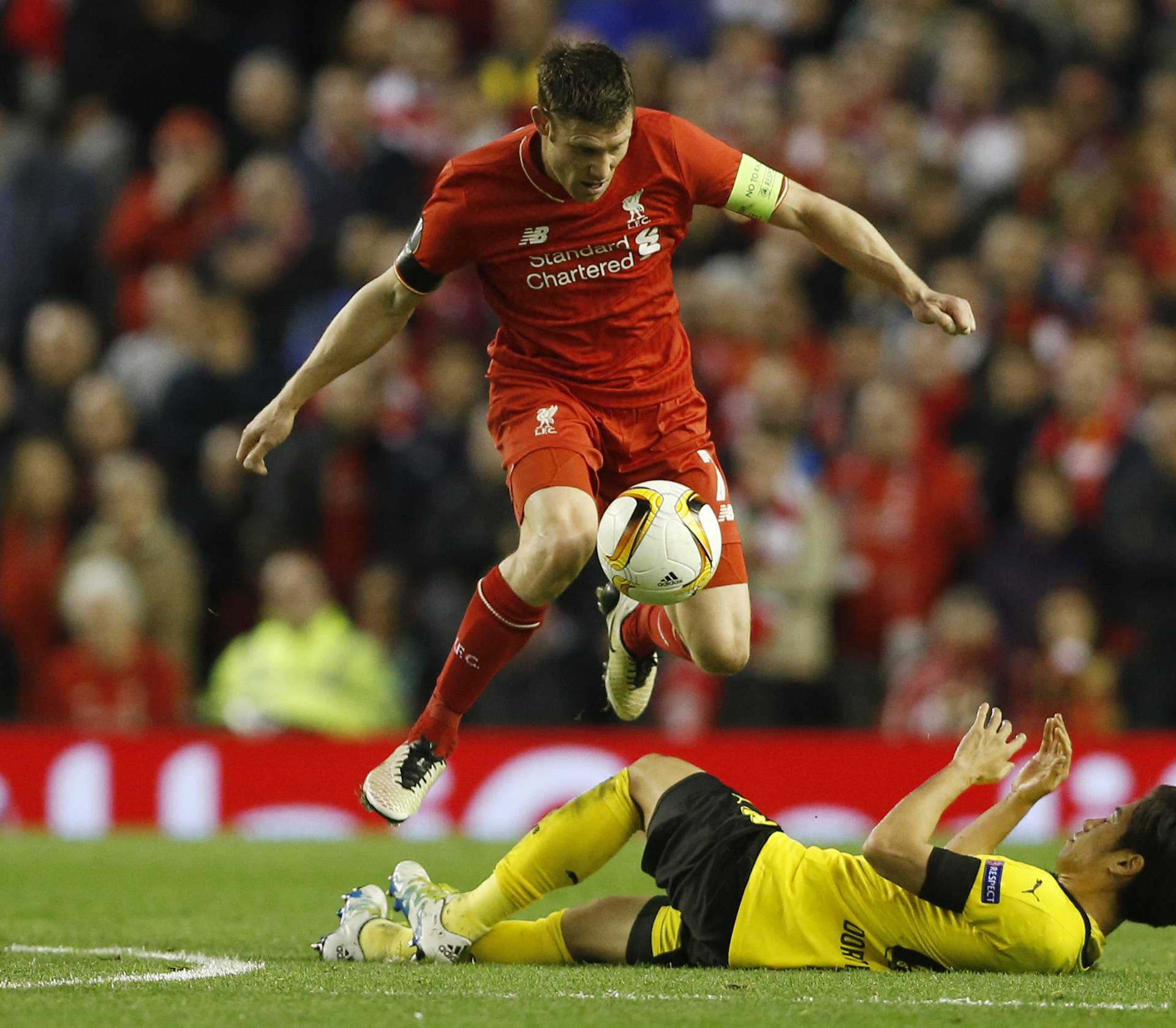 Liverpool v Borussia Dortmund - UEFA Europa League Quarter Final Second Leg