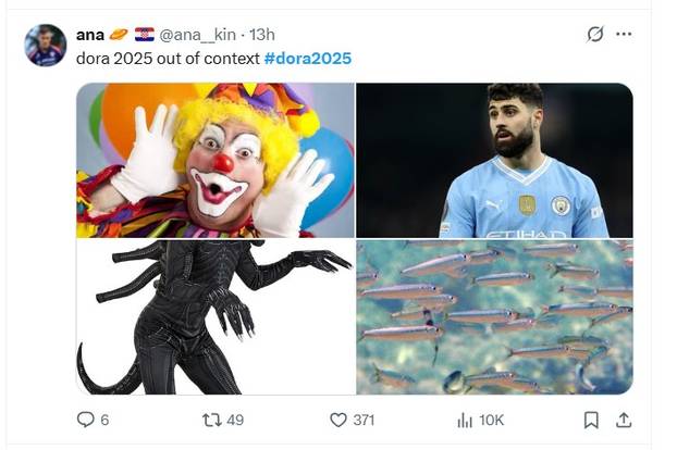 FOTO Pljušte reakcije nakon Dore, ovo su memovi: 'Tko ovo pušta? Što je s glasom? A ton?'