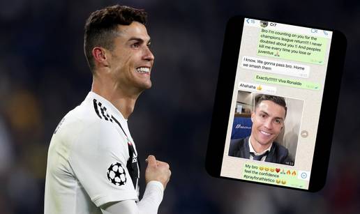 Ronaldo najavio pobjedu Evri: Pa razbit ćemo ih, prolazimo!