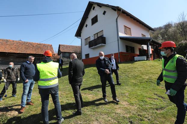 Donja Stubica: Ministar Štromar obišao objekte oštećene u potresu