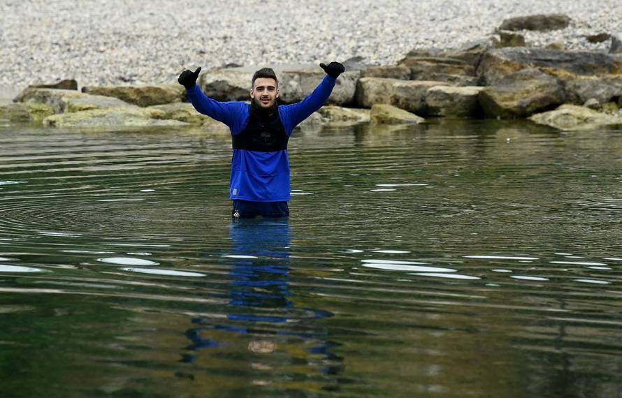 Rovinj: Nogometaši Dinama na pripremama za drugi dio sezone