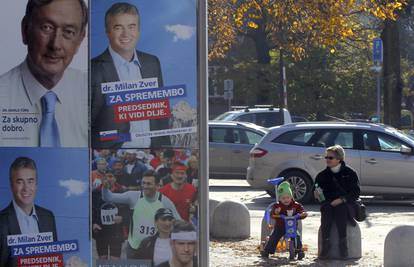 Slovenci biraju predsjednika, ankete na strani Danila Tuerka