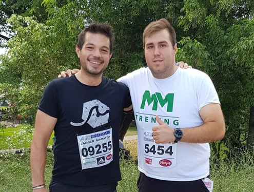 Luka i Marko istrčali su 5 km: Zgodni dečki moraju se fotkati