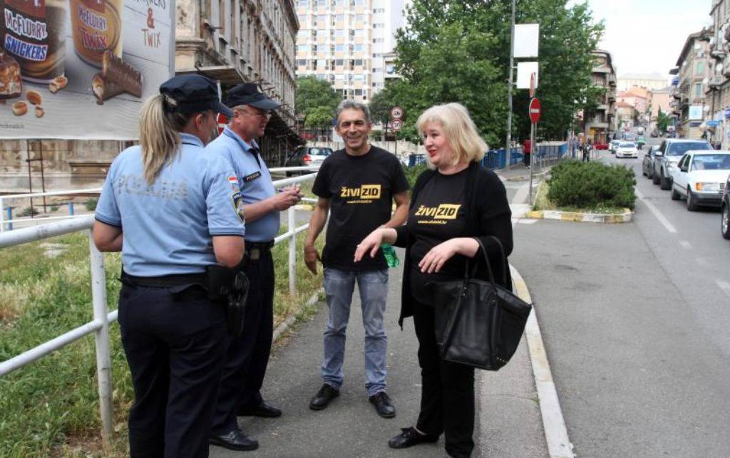 Zbog akcija HEP-a, Živi zid je prosvjedovao u čak 22 grada