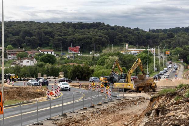 Pula: Radovi na rekonstrukciji sjevernog ulaza u Pulu