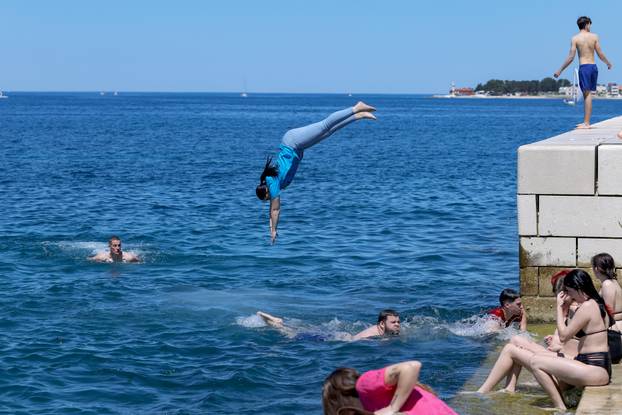 Zadar: Zadarski maturanti obilježavaju posljednji dan srednjoškolskog obrazovanja