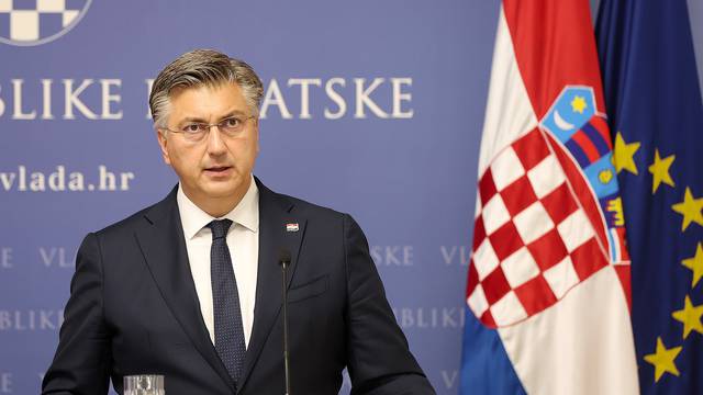 Zagreb: Andrej Plenković i albanski kolega Edi Rama obratili se medijima