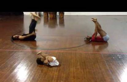 Mini koreograf: Dvogodišnja Zaya inspirirala plesnu točku