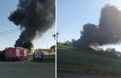 Požar kraj Velike Gorice, zapalili se auti na otpadu: 'Proširio se dim, čuli smo stakla da pucaju'