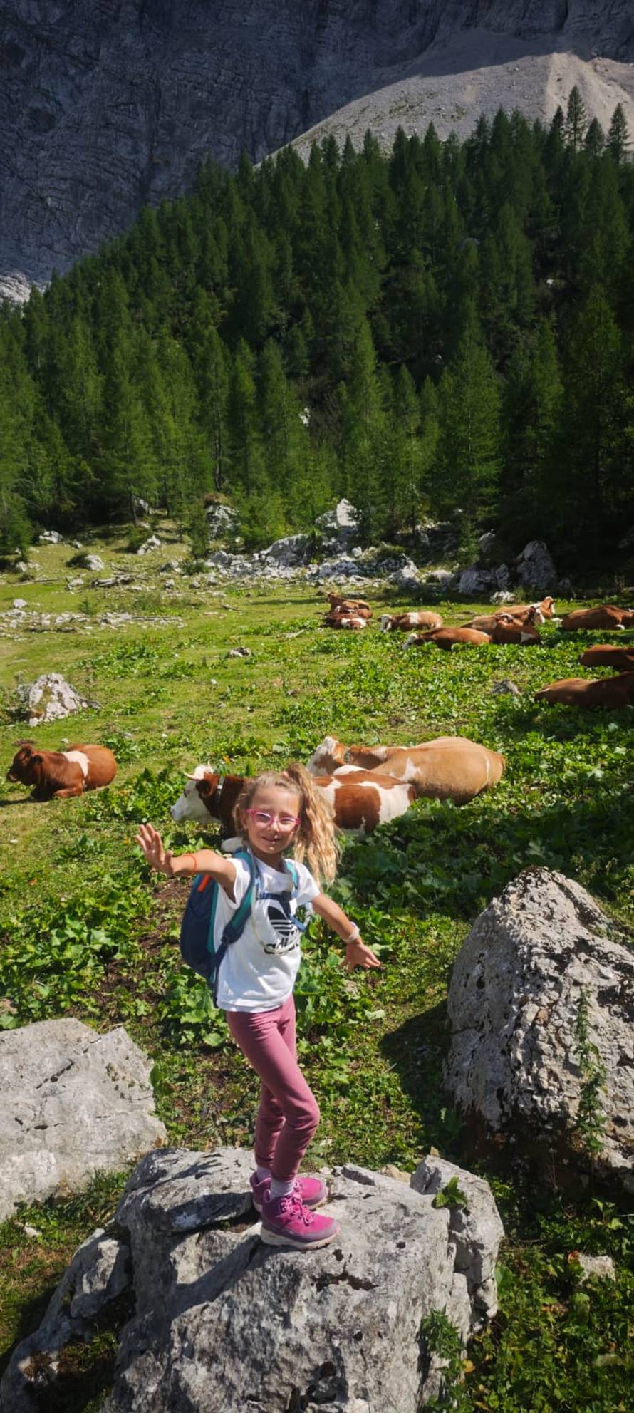Angela (7) je djevojčica bez granica! 'Ne idem još ni u školu, a već sam osvojila Triglav'