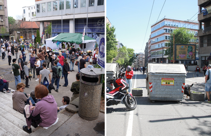 Studenti neumoljivi. Blokiraju RTS tjedan dana. Brnabićka: To su sadisti koji maltretiraju žene