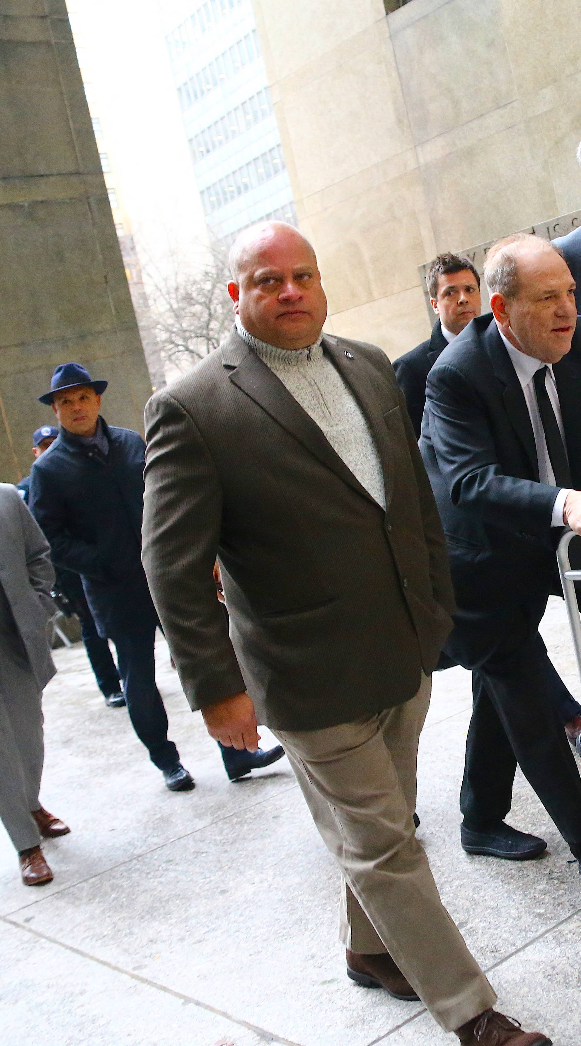 Harvey Weinstein at The Court in New York