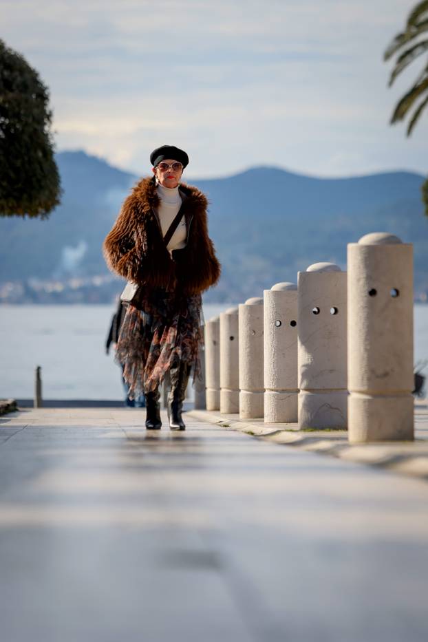 Ulična moda u Zadru