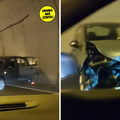 VIDEO Sudar u tunelu na riječkoj obilaznici: Auto se zabio u zid