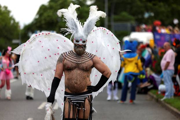 Christopher Street Day (CSD) LGBTQ+ Pride march, in Berlin