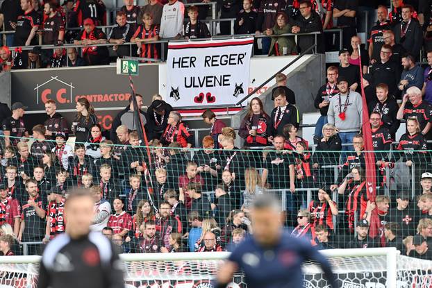 Navijači na utakmici Midtjyllanda i Rijeke u play-offu za ulazak u UEFA Konferencijsku ligu