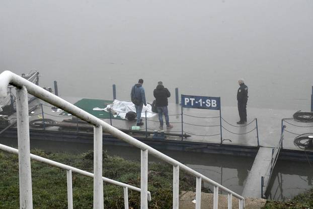 MJESTO UŽASA Ovdje se čamac prevrnuo u Slavonskom Brodu. Najmanje dva migranta mrtva