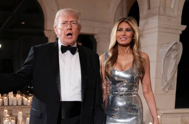 New Year's Eve party at Mar-a-Lago Club in Palm Beach