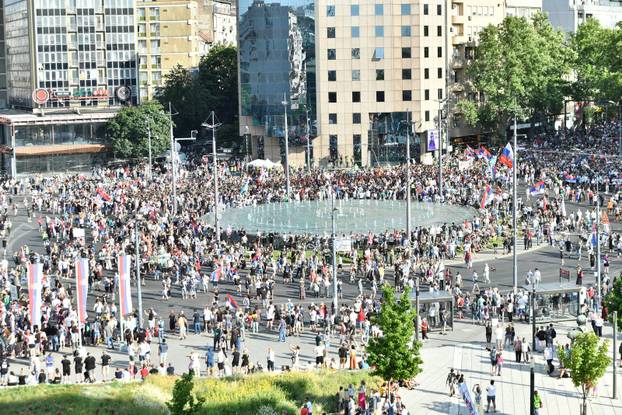 Beograd: Veliki studentski prosvjed Vidimo se na Vidovdan