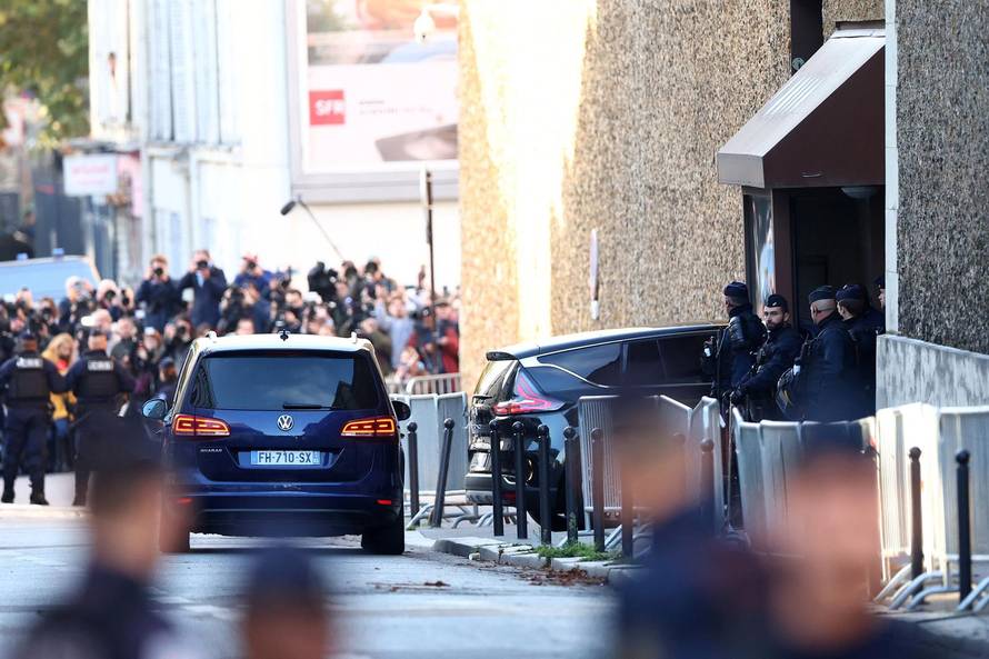 Former French President Sarkozy goes to jail to begin five-year sentence