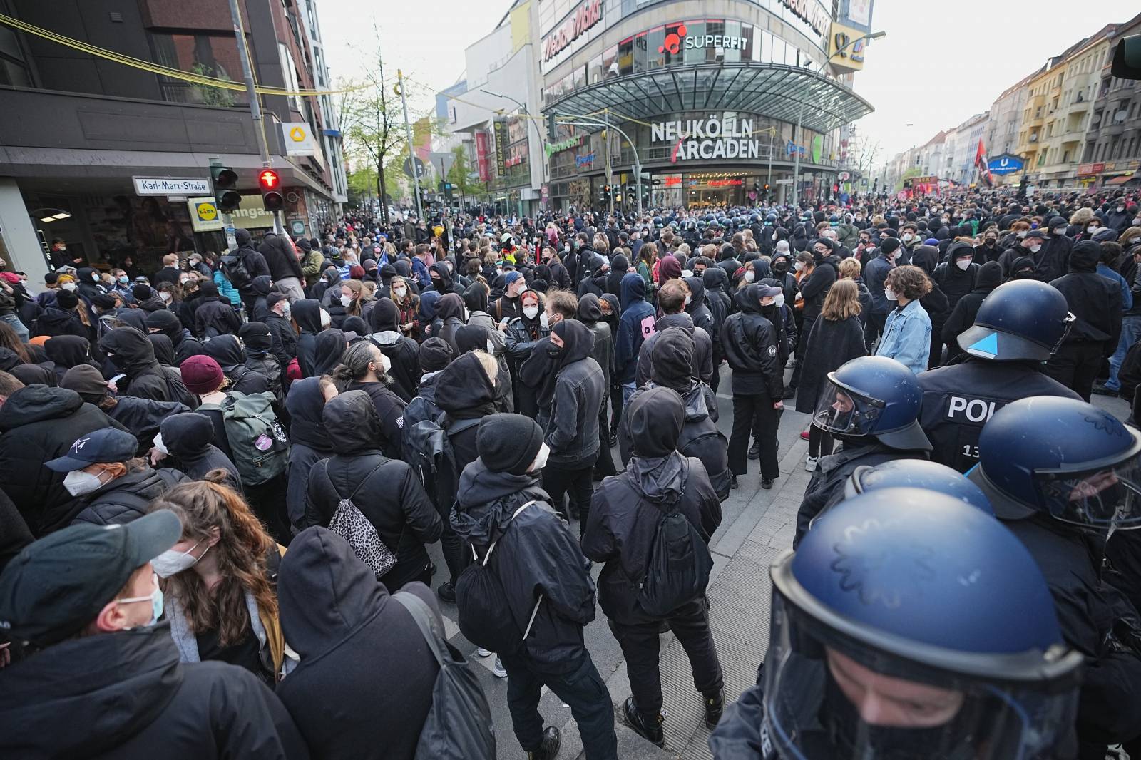 1. May - Demonstrations - Berlin