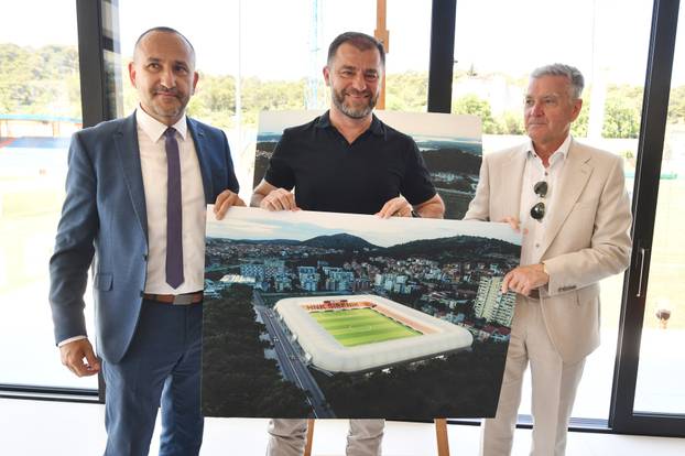 &Scaron;ibenik: Predstavljanje mega projekta novog stadiona na &Scaron;ubi?evcu