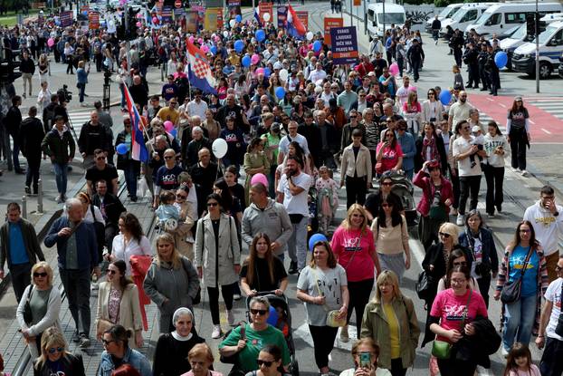 U Zagrebu održan Hod za život